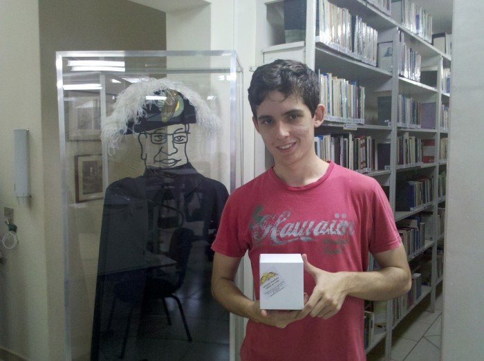 Ganhador do sorteio da BMOL, Lucas Henrique de Camargo